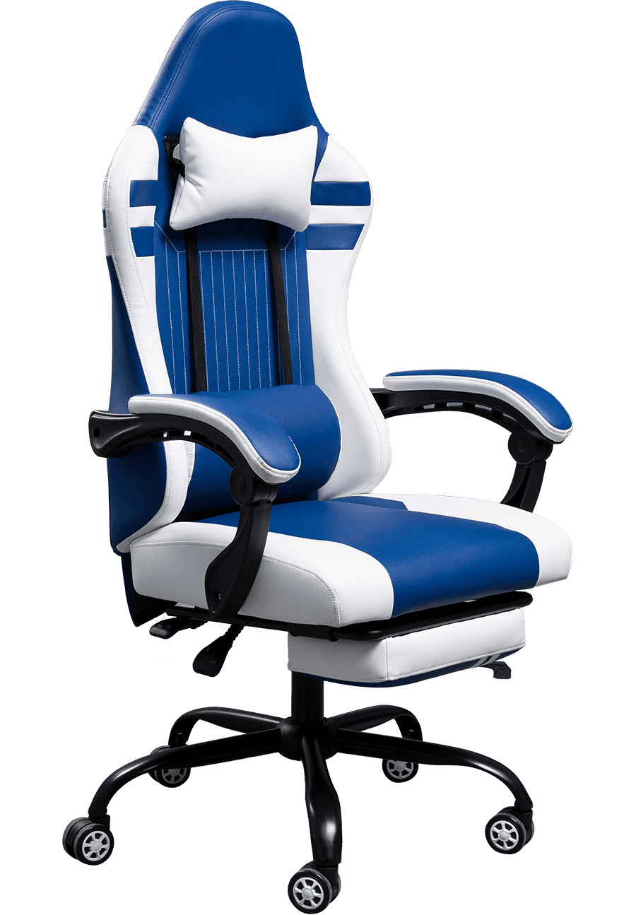 Chaise de jeu tournante, inclinable et réglable, pour ordinateur details