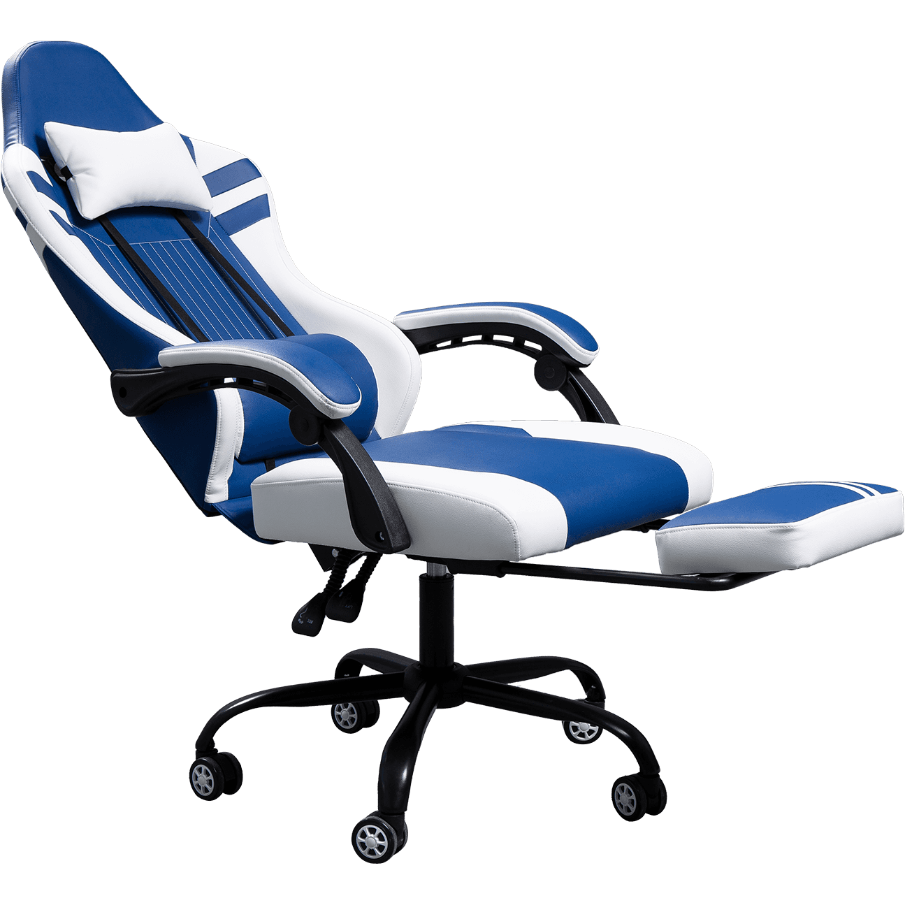 Chaise de jeu tournante, inclinable et réglable, pour ordinateur details