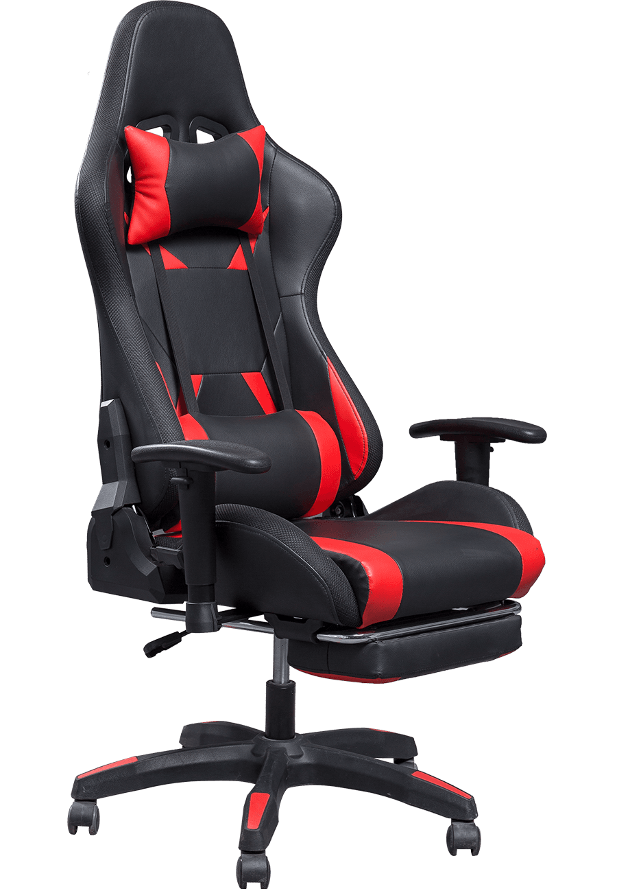 Chaise de jeu réglable avec accoudoir, chaise de Massage en cuir PU à dossier haut, mobilier de bureau, pivotant, Silla Gamer details