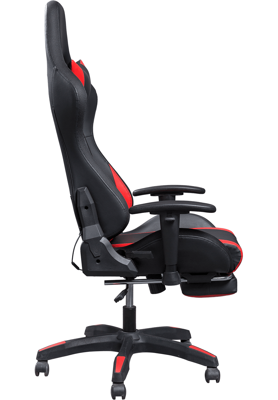 Chaise de jeu réglable avec accoudoir, chaise de Massage en cuir PU à dossier haut, mobilier de bureau, pivotant, Silla Gamer details