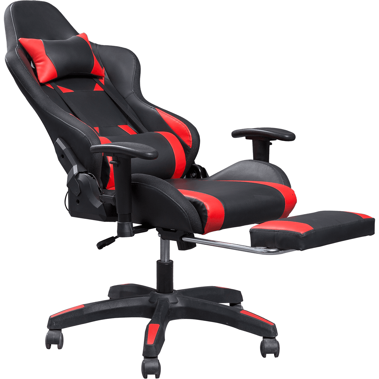 Chaise de jeu réglable avec accoudoir, chaise de Massage en cuir PU à dossier haut, mobilier de bureau, pivotant, Silla Gamer details