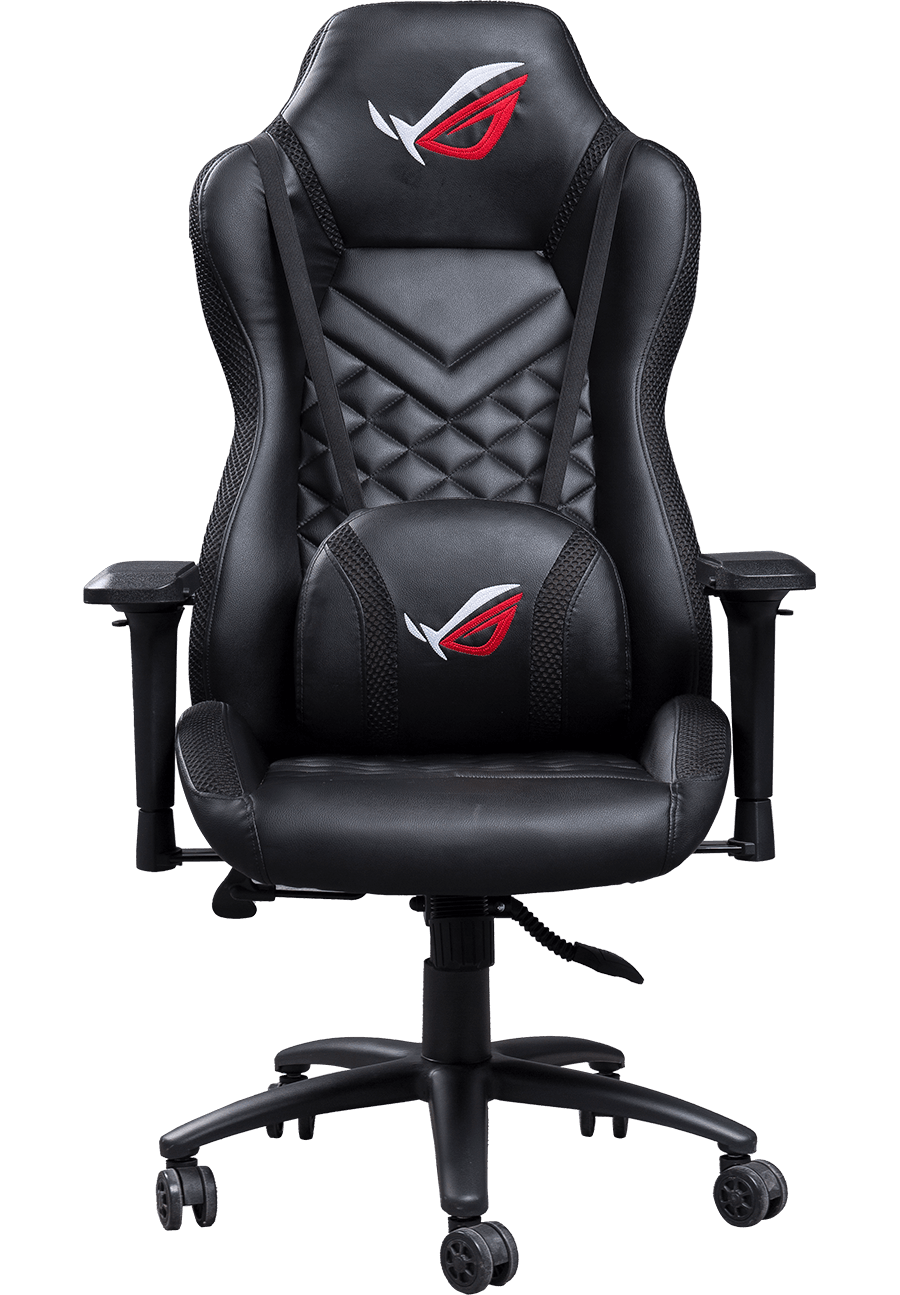 Fonction inclinable Gaming revêtement robuste 360 ​​fonction pivotante PC Gamer chaise entièrement noir PU chaise de jeu